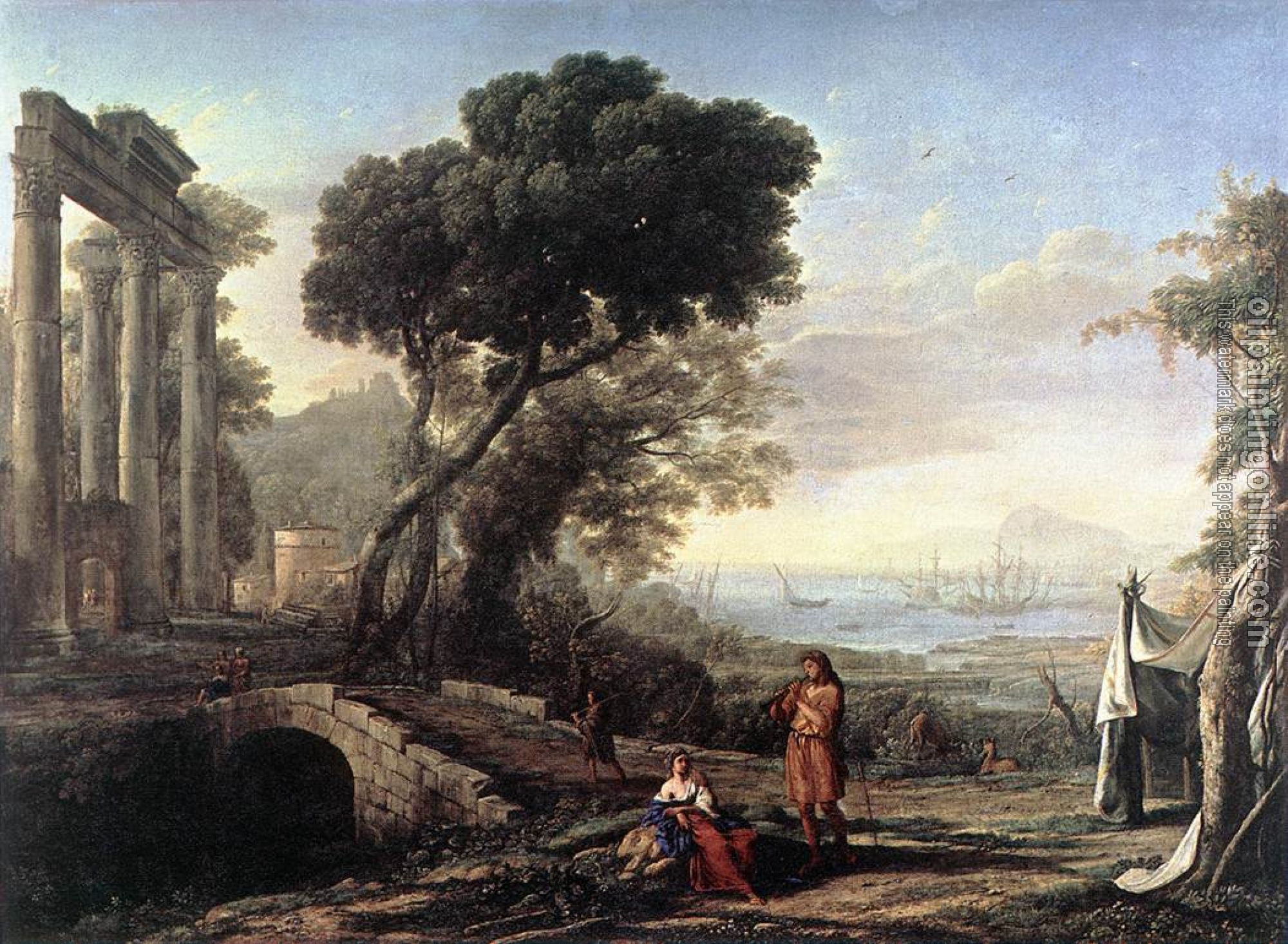 Lorrain, Claude - Italian Coastal Landscape